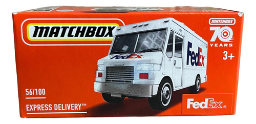 Matchbox Express Delivery Fedex 56/100 1/64 