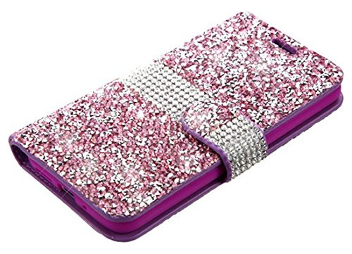 Asmyna Funda Tipo Portafolio Para LG G5 Purpura