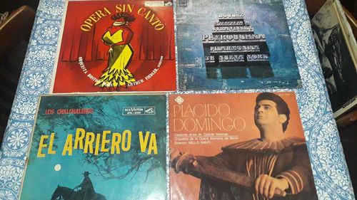 Lote De Vinilos, 50 Discos Melódicos, Orquestas Y Tango. (Usado)