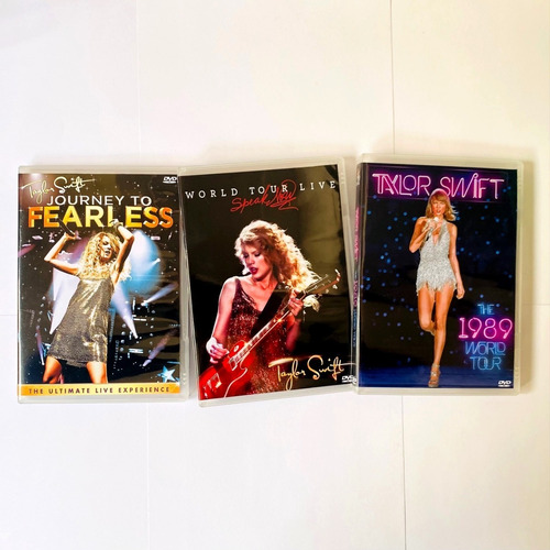 Dvd Taylor Swift Journey To Fearless Speak Now 1989 Tour