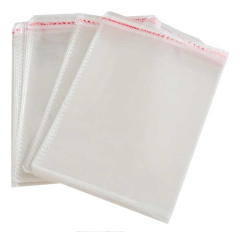 Bolsas De Celofán Autoadhesiva Con Pega Pega 5x6p X100un