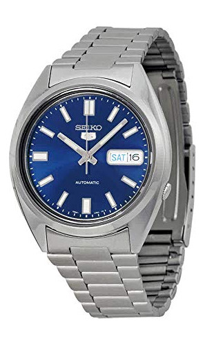 Reloj Seiko Snxs77 Automático De Acero Plateado Con Esfera A