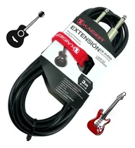 Comprar Cable Para Guitarra Bajo Plug A Plug 6.3mm 3 Metro Kaiser Mz