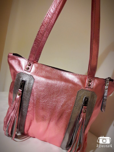 Cartera De Cuero. Novedad!