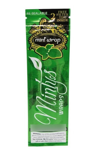 Mintys Papel Para Armar Hoja De Menta 2 U. +  Filtros 