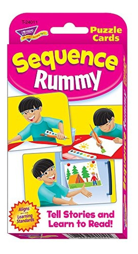 Trend Enterprises Inc Sequence Rummy Challenge Cards