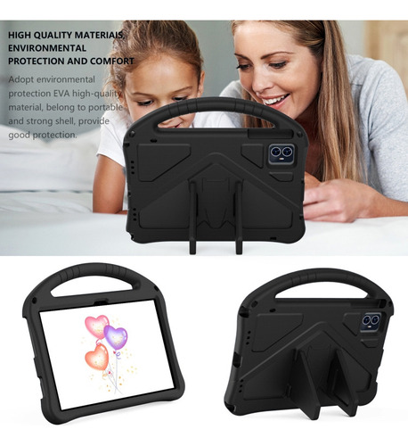 Funda Eva Negra Para Teclast M50 Hd 10.1 /m50 Pro