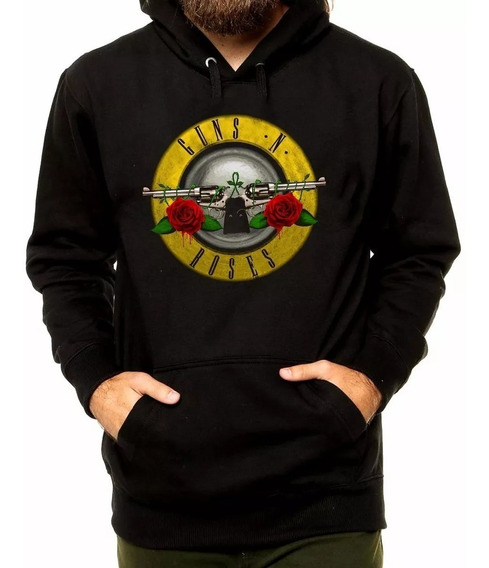 blusa de frio guns n roses