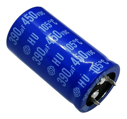 Capacitor Electrolitico 390uf 450v 105°