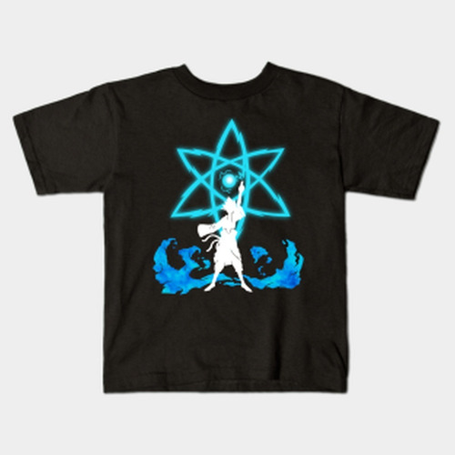 Remera Negra O Blanca Sasuke Uchiha Naruto Bichos A1