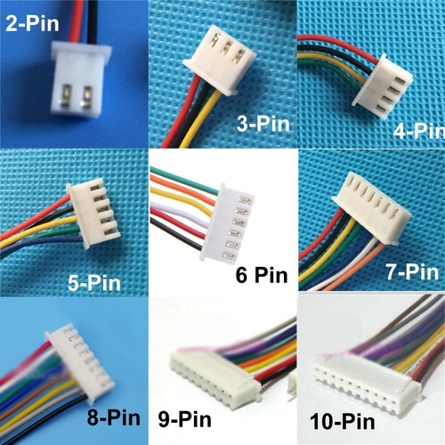Conector Jst-xh2.54 4 Pines Con Cable Pack 10 Unidades