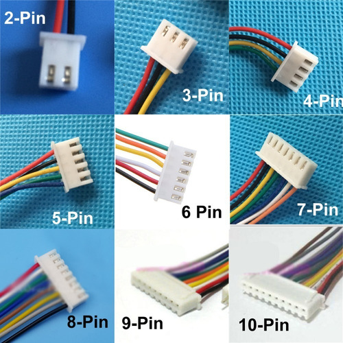 Conector Jst-xh2.54  5 Pines Con Cable Pack 10 Unidades