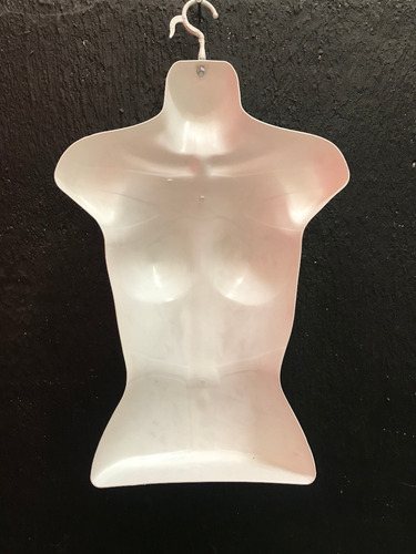 Maniqui Busto Blusa Dama Plastico Flexible Exhibidor