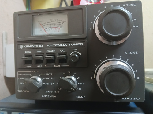 Antena Tuner Kenwood At-230 Icom Yaesu Baofeng Radiaficionad