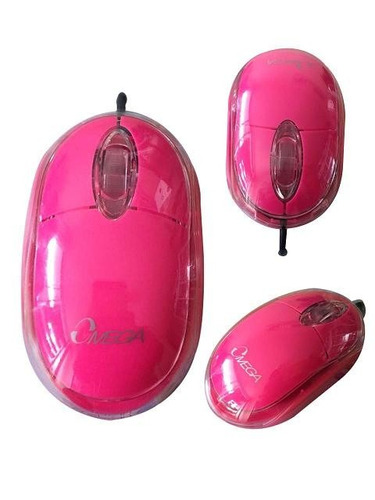 Mouse Omega Usb 3d Optico Balbon Pink Itelsistem