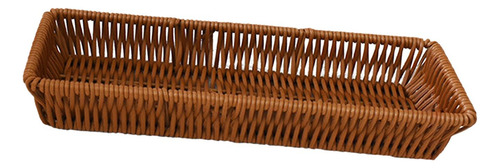 3 Cesta De Mimbre Tejida, Cesta De Mimbre Para Rectangular
