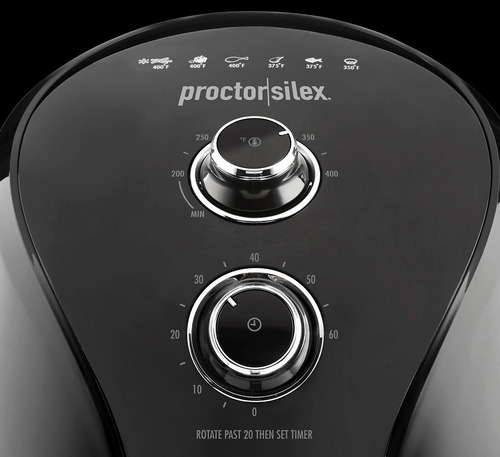 Proctor Silex Freidora De Aire 5.5 Litros 1700 W 400 F°