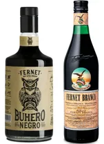 Comprar Aperitivo Fernet Branca 750ml + Buhero Negro 700ml - Gobar®