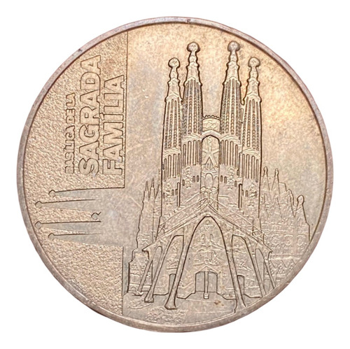 Medalla O Token Basilica Sagrada Familia Barcelona
