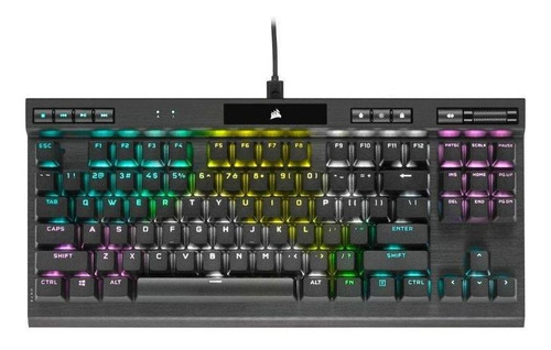 Teclado Corsair K70 Rgb Tkl Champion Series, Mecânico, Usb