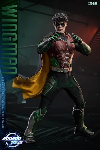 Soosootoys-Batman Collectible Action Figure Toys, Robin
