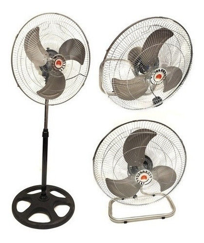 Ventilador Turbo De Metal 3 En 1 De Pie Super Oferta