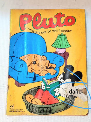 Revista Pluto Disney Nro. 23 Año 1979,regular Estado.