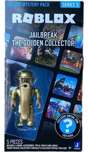 Roblox Gold Collector - Jailbreak - Incluye Item Exclusivo