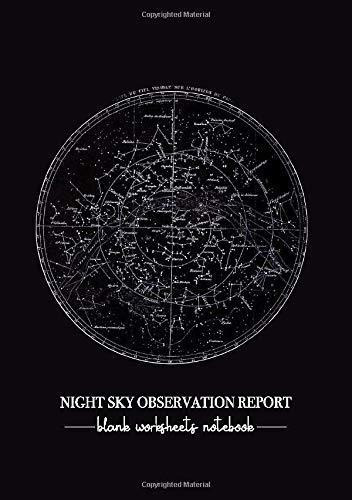 Informe De Observacion Del Cielo Nocturno: Cuaderno De Hoja