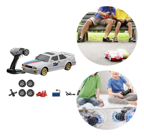 1/16 De Automóvil Rc Control Remoto Con Luces Led, Modelo