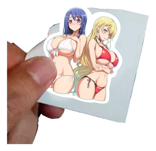 Stickers Calcomanias Pegatinas Anime Girl Hentai Chica X 50 