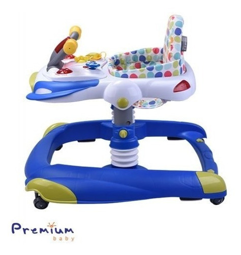 Imagen 3 de 8 de Andador Saltarín Premium Baby Moto C Bandeja, Luces, Ruedas