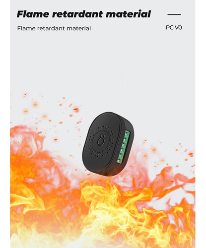 Interruptor Inteligente Wifi Módulo De Luz Blanco 16a