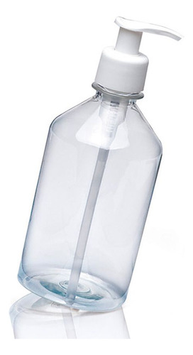 5 Unidades Saboneteira De Mesa 500ml Com Válvula Aplicadora