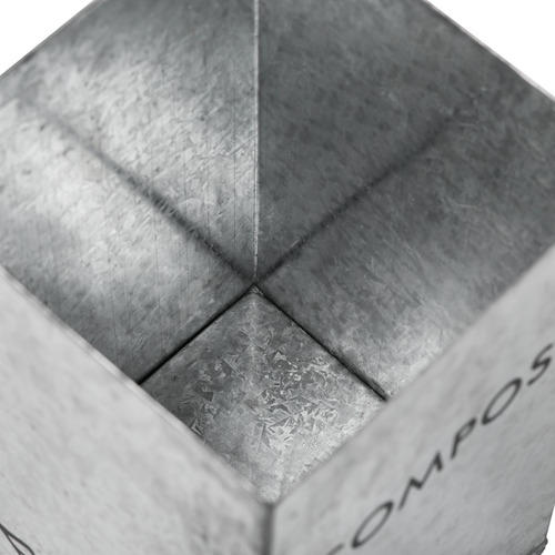 Tacho De Zinc Rama Somos Para Orgánicos Compostaje Jardín