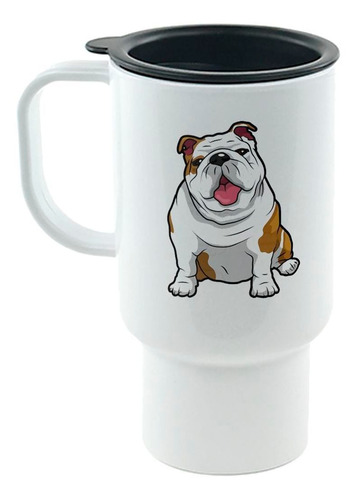 Jarro Termico Bulldog Ingles Dibujo