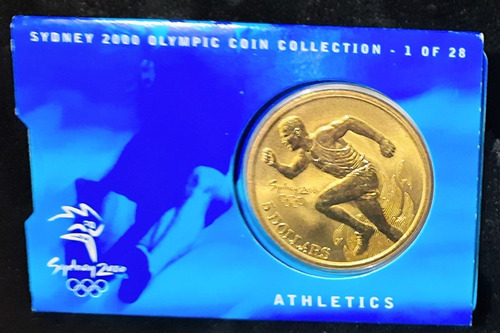 Monedas Olimpiada Sydney 2000, Año 1997, 5 Dlls, 6 Pza.