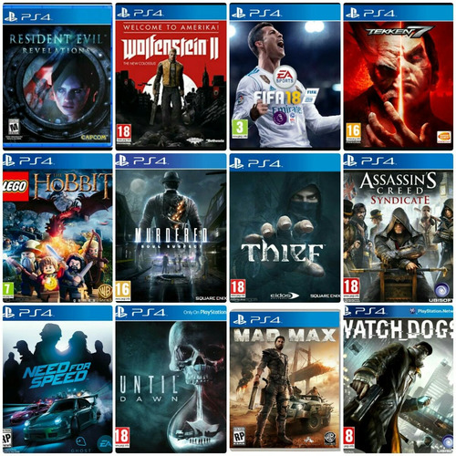 Ps4 Juegos Nuevo Sellados