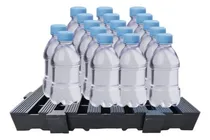 Comprar Kit 6 Pallets Piso Estrado Plástico Modular 40x40x4,5 Preto