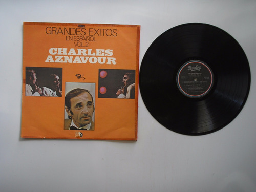 Lp Vinilo Charles Aznavour Grandes Exitos En Español Vol 2