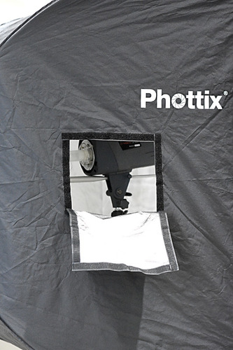Imagen 7 de 10 de Kit Flash Visico 300w + Tripode + Soft Box Con Panal + Radio