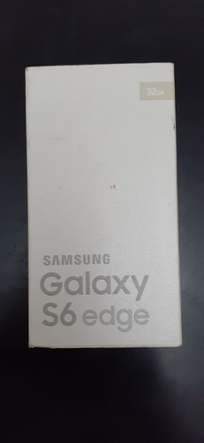 Caja Original Samsung Galaxy S6 Edge Vacía 