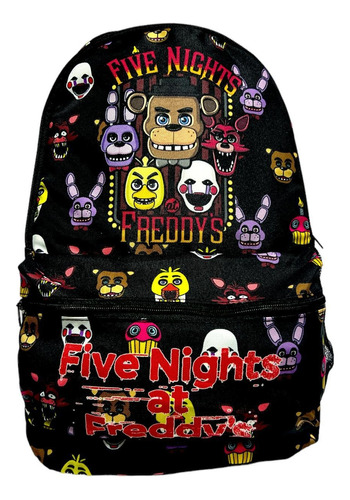 Mochila Escolar Infantil Five Nights At Freddys Fazbear