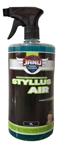 Perfume Automotivo Janu 1l Styllus - Aromatizantes Carros Cor Verde-claro Fragrância Styletto