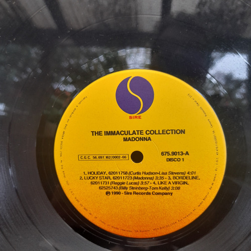 Imagem 5 de 8 de Vinil Lp Madonna The Immaculate Collection Excelente