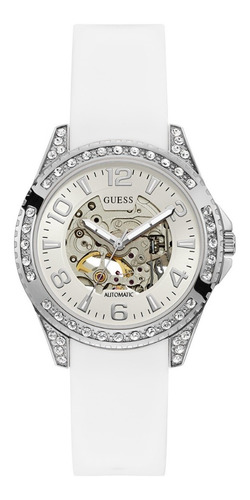 Reloj Guess Mujer Rosa Plata G Twist W0895l6