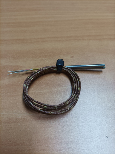 Termocupla Tipo K, 1/8  X 4 Cm, 60 Cm. Cable