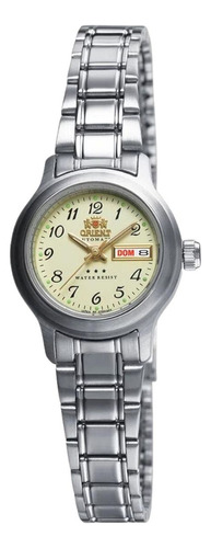 Relógio De Pulso Orient Feminino Casual Automático 559wa6nh Cor Prata - 559Wa6nh C2sx