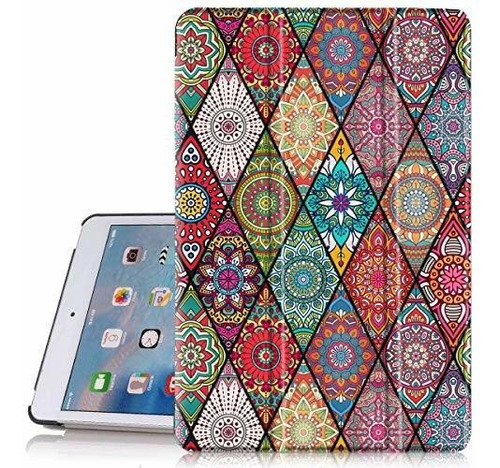 Hocase iPad Mini 5 Case, Folio Pu Leather Smart Case W/uniqu