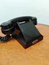 Comprar Antiguo Teléfono De Baquelita Negra Ericsson Interno Hotel